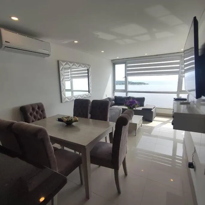 Palmeto Sunset Moderno Frente Al Mar Piso 26 Pisina, Gym, Jacuzzi Apartment Cartagena
