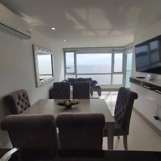 Palmeto Sunset Moderno Frente Al Mar Piso 26 Pisina, Gym, Jacuzzi Daire Cartagena