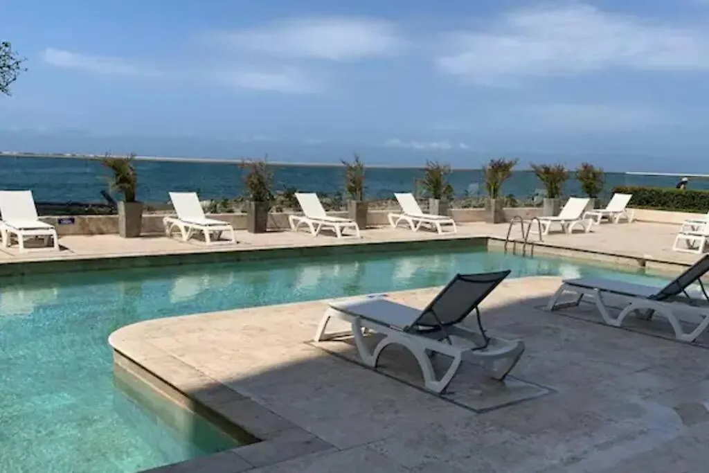 Palmeto Sunset Moderno Frente Al Mar Piso 26 Pisina, Gym, Jacuzzi Daire Cartagena Kolombiya