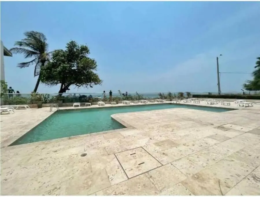 Palmeto Sunset Moderno Frente Al Mar Piso 26 Pisina, Gym, Jacuzzi Daire Cartagena Kolombiya