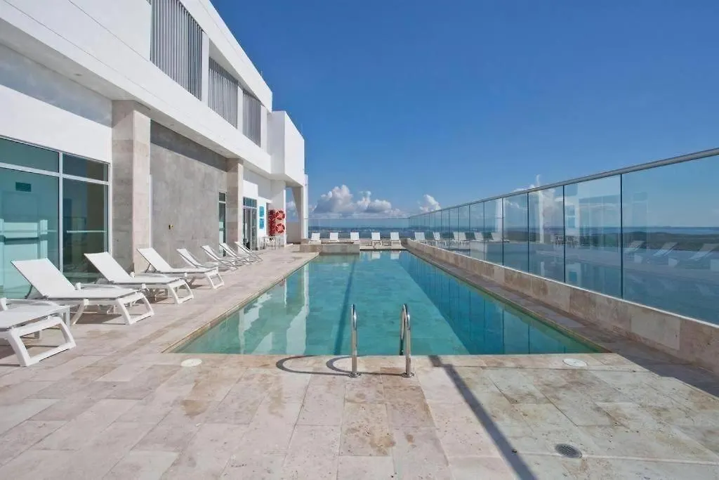 Appartement Palmeto Sunset Moderno Frente Al Mar Piso 26 Pisina, Gym, Jacuzzi à Cartagène
